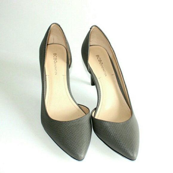 BCBGeneration faux snakeskin d'Orsay heels - Picture 3 of 7